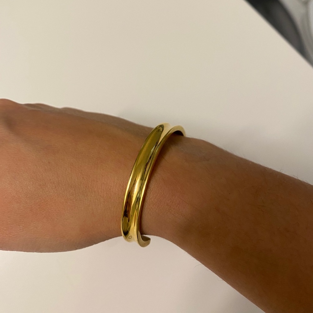 Gold Hair tie holder